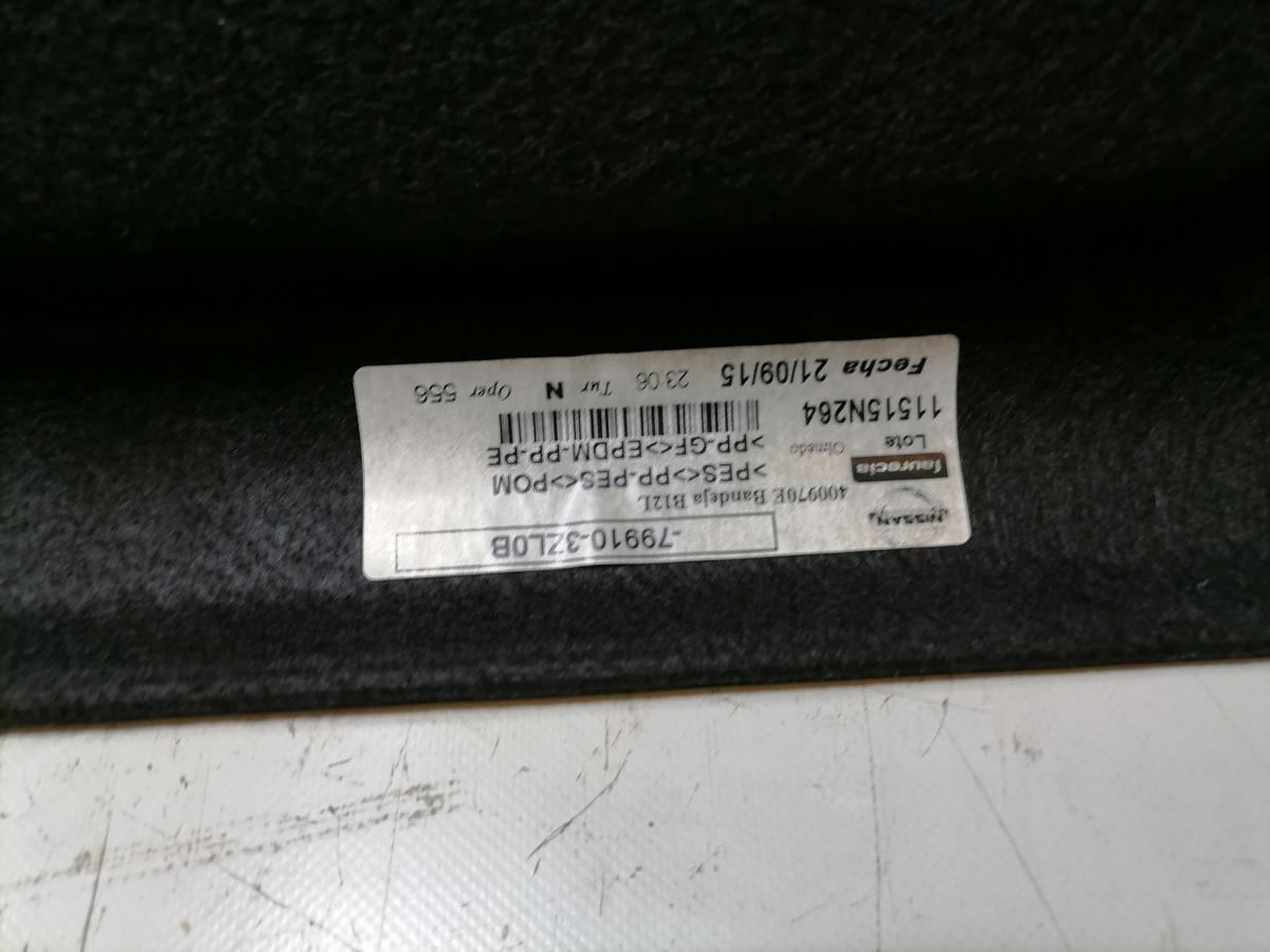 Nissan Pulsar original Hutablage Abdeckung Kofferraum Bj.2016